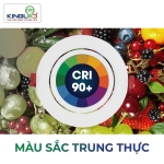 Đèn led âm trần chiếu rọi Opal 7W DLR-7SS-T90-V/TT/T Kingled chính hãng